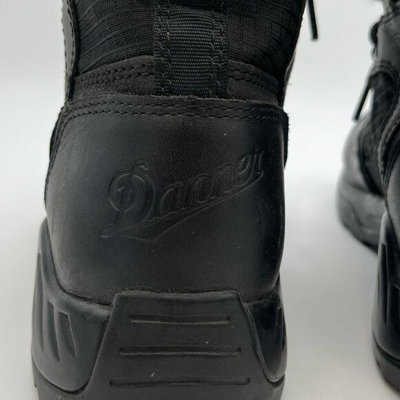 DANNER Women’s Tactical Boots Size 8 Black Kinetic 6” GTX Waterproof Leather - Picture 9 of 13